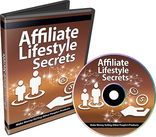 Affiliate marketing PLR course digital download with resell rights product image