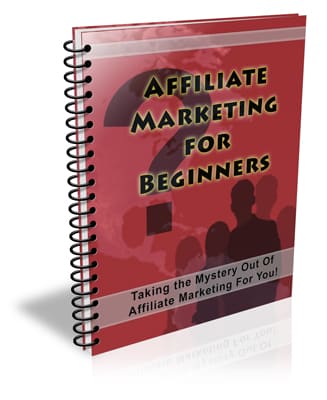 Affiliate Marketing for Beginners digital guide with PLR MRR resell rights