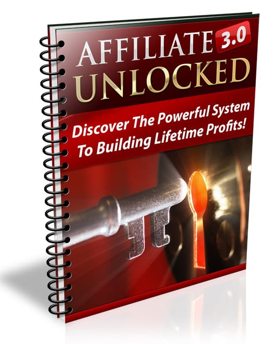 Affiliate Marketing 3.0 Unlocked – digital PLR report for affiliate resellers