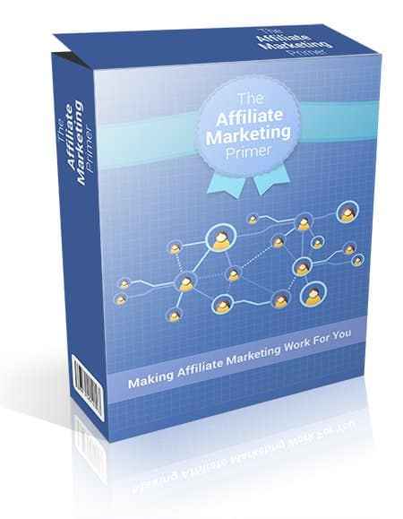 Affiliate Marketing Primer - PLR eBook cover showing strategies for digital resell success