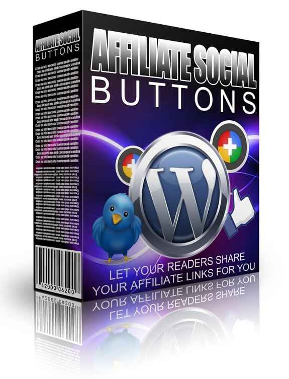 Affiliate Social Buttons WP plugin for cloaking affiliate links on share buttons