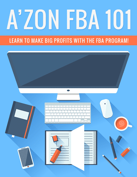 Amazon FBA 101 digital report with PLR resell rights for e-commerce profits