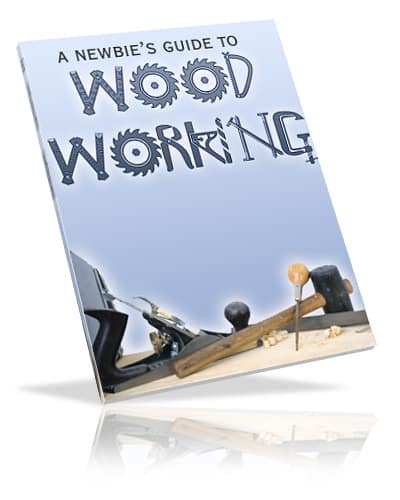Woodworking guide for beginners with PLR rights - digital ebook on tools, safety, and designs