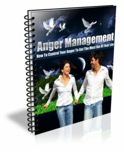 Anger management digital guide with PLR MRR resell rights – take control of your emotions today