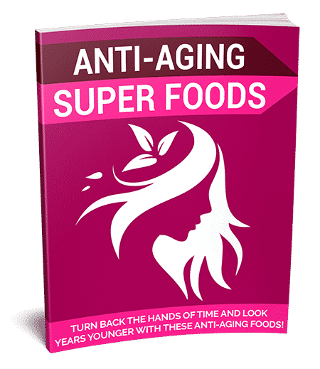 Anti-aging foods and supplements digital PLR report with collagen-boosting nutrients for youthful skin