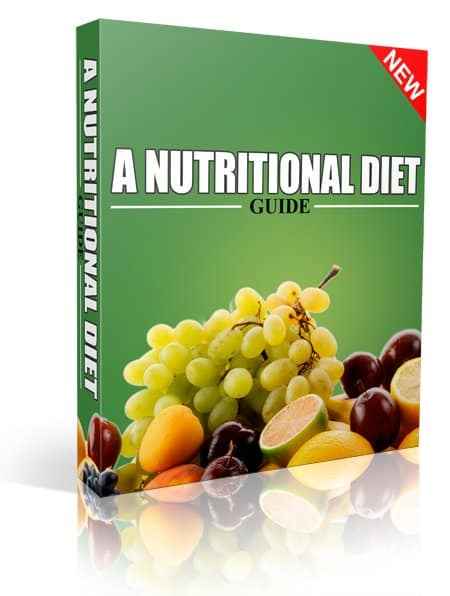 Nutritional Diet PLR eBook cover – digital resell guide for instant profit