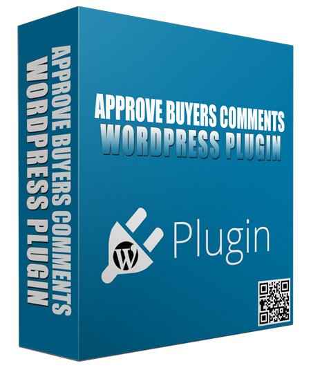 Approve Buyers Comments WP Plugin for automatic buyer comment approval with PLR MRR digital download
