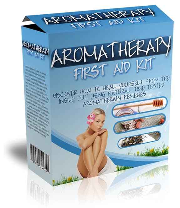 Aromatherapy First Aid Kit digital download with PLR and MRR resell rights - natural remedy guide