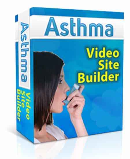 Asthma Video Site Builder – complete PLR/MRR video site with ads and SEO to generate passive income
