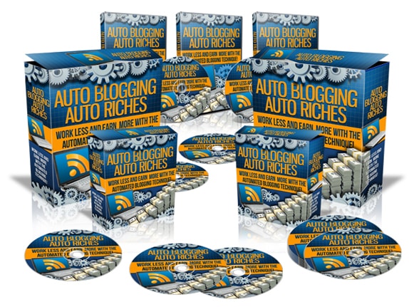 Autobloggin Revealed digital guide with PLR MRR resell rights for profitable autoblogs