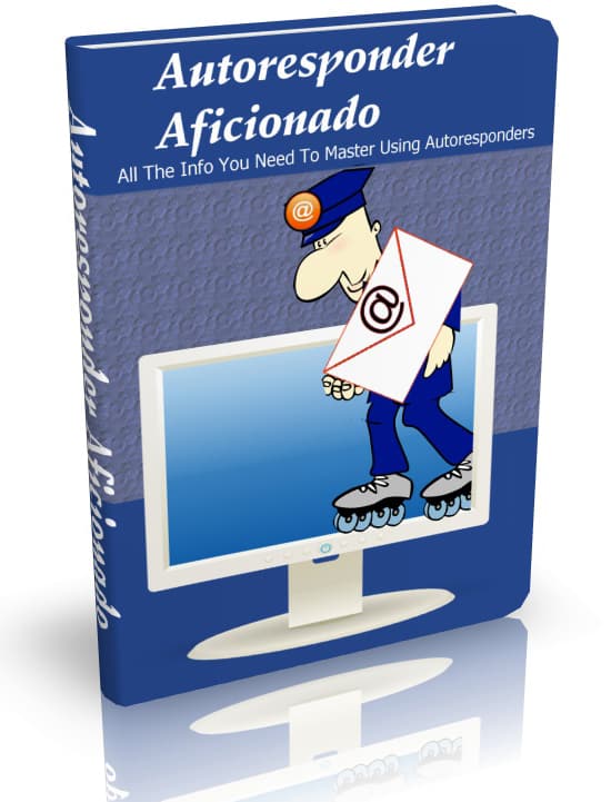 Autoresponder Aficionado ebook cover – digital PLR guide to mastering email automation and list building
