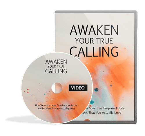 Awaken Your True Calling video course – find your life purpose with PLR/MRR resell rights