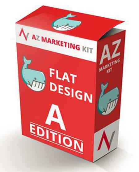 AZ Marketing Kit – conversion-boosting digital graphics with PLR/MRR resell rights