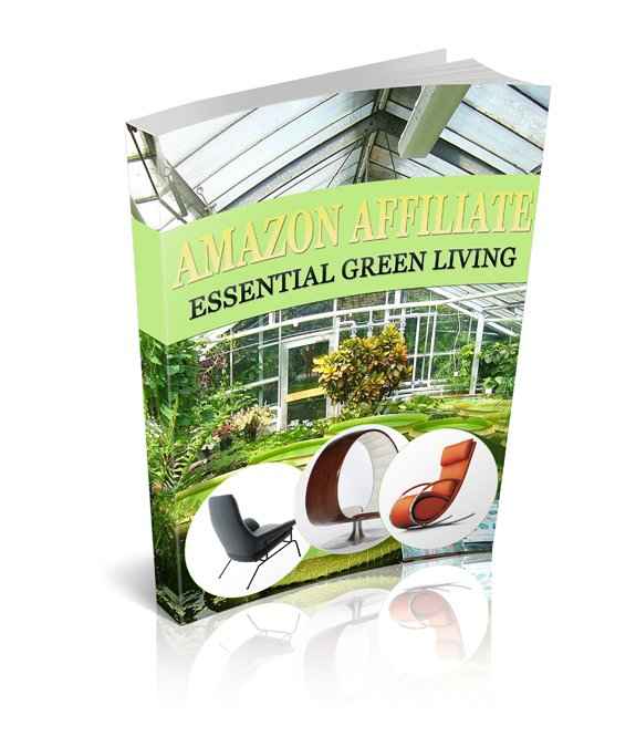 Green Living Essentials digital PLR guide for the eco-friendly greenhouse niche with resell rights