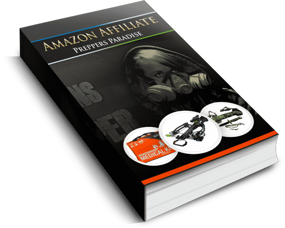 Azon Affiliate Preppers Paradise digital PLR survivalist niche keyword articles eBook software headers footers