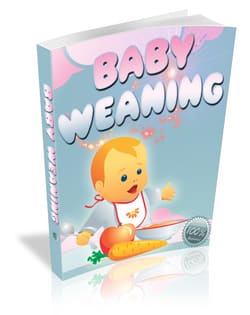 Digital baby weaning guide with PLR MRR resell rights for new parents