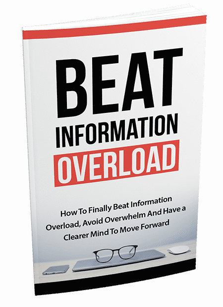 Beat Information Overload guide - instant digital download with PLR/MRR resell rights for entrepreneurs