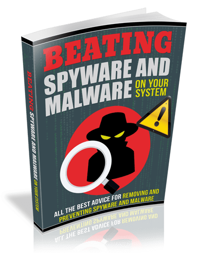 Digital eBook on PC security with PLR MRR resell rights - protect from popups and scams