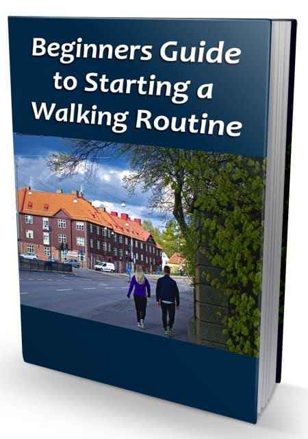 Beginner-friendly walking routine eBook with health benefits, walking tips, and PLR/MRR digital download rights