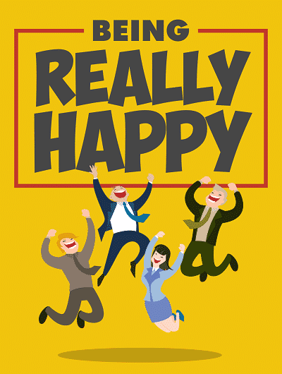 Happiness ebook with PLR resell rights – digital guide to true happiness and empowered mindset