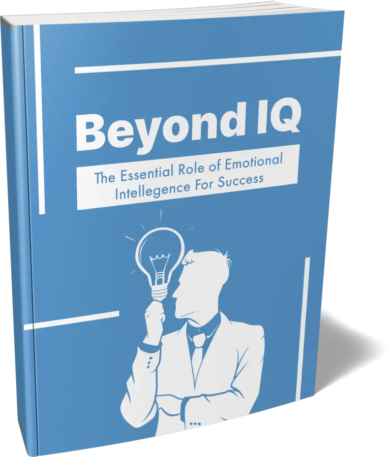 Beyond IQ digital guide cover image showing emotional intelligence and self-mastery concepts