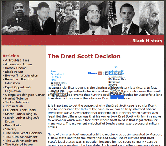 Ready-made Black History website with PLR MRR resell rights digital download package