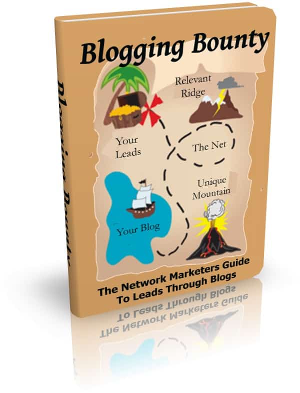 Blogging Bounty digital PLR ebook for network marketing blogging success with resell rights