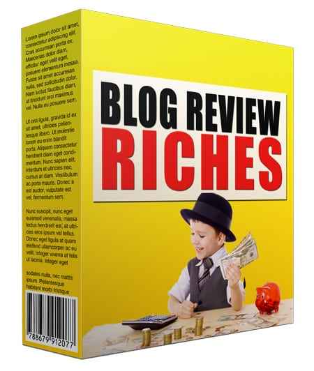 Blog Review Riches – product review blog setup video tutorial with PLR MRR rights