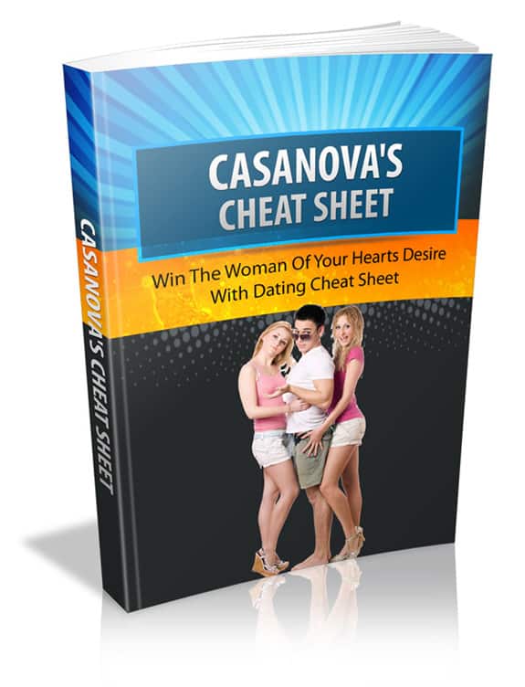 Casanova’s Cheat Sheet digital PLR MRR dating guide for men to master attraction and relationships