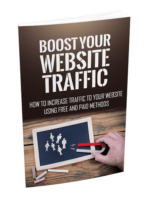 Guide for boosting website traffic – digital download with PLR MRR resell rights