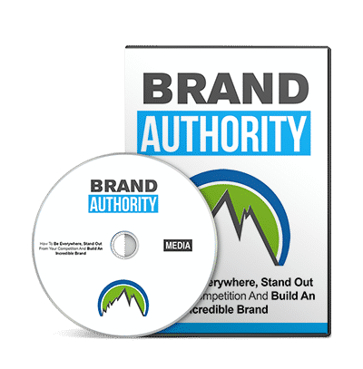 Brand Authority ebook cover showing logo concept for building brand recognition online
