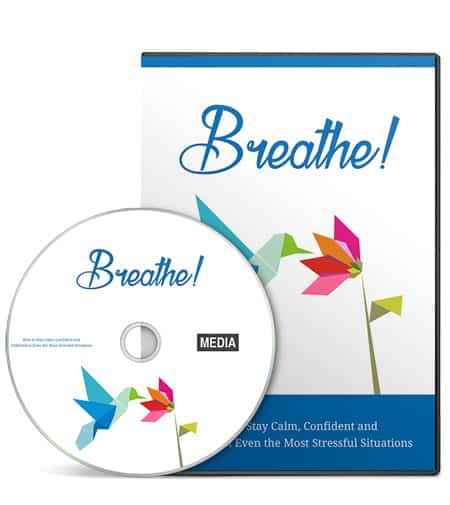 Breathe Video - Stress control PLR video tutorials with resell rights and instant digital download