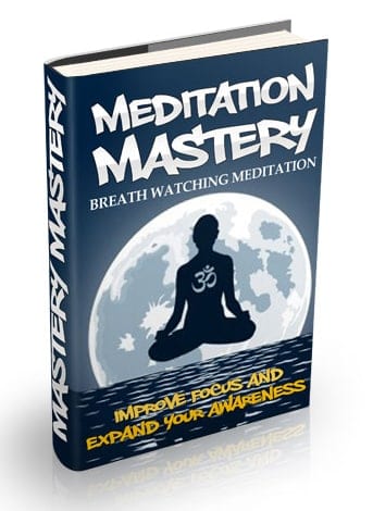 Digital Breath Watching Meditation guide with PLR resell rights for focus and awareness improvement