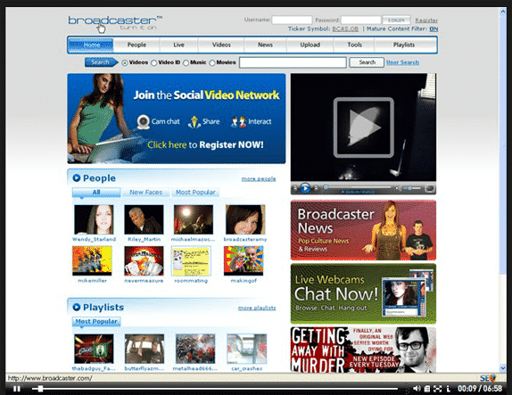 Broadcaster Tutorial - video tutorial for Broadcaster.com social video network with PLR MRR rights