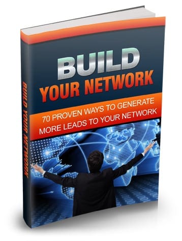 Build Your Network digital product with PLR MRR resell rights for lead generation success