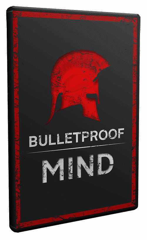Bulletproof Mind eBook cover – digital download with PLR/MRR resell rights, mental toughness blueprint