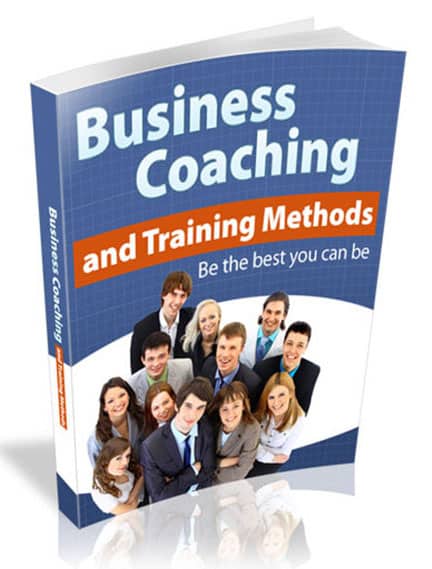 Business coaching and training PLR product with digital download and resell rights for leadership growth