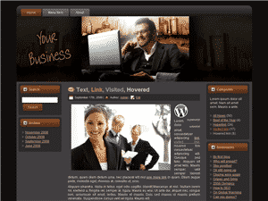 Business Web Template 2 – responsive HTML website template with PLR/MRR resell rights for corporate use