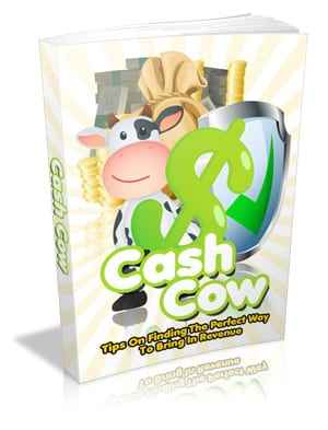 Cash Cow PLR digital guide for online money making and resell rights bundle