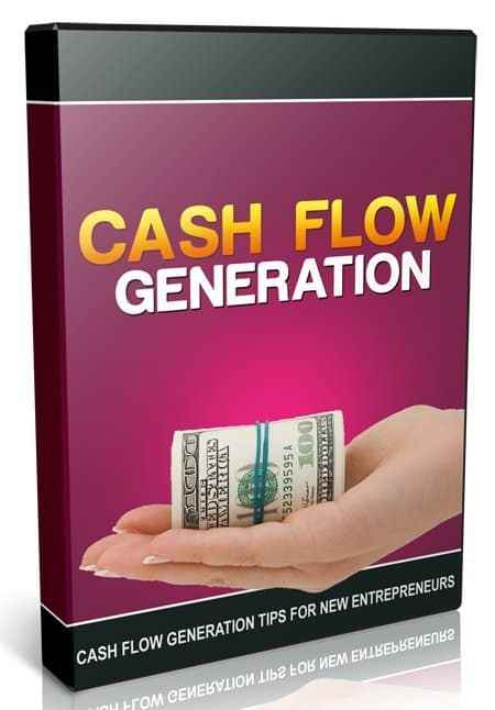 Cash Flow Generation digital video course PLR MRR - entrepreneur finance management