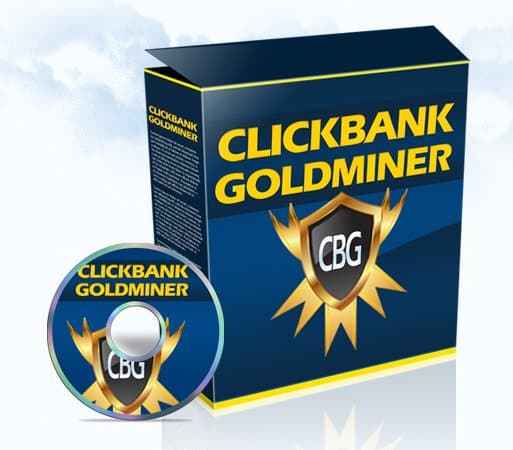 CB Goldminer software uncovering ClickBank deals and discounts