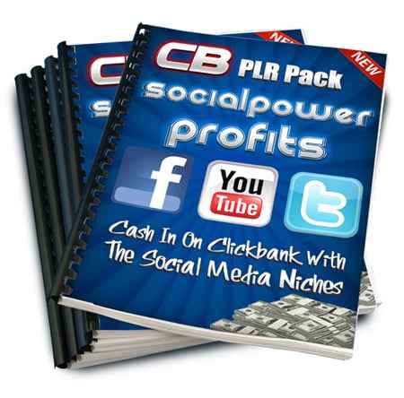 CB Social Power Profits PLR bundle for social media marketers