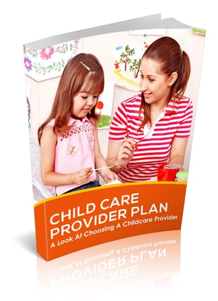 Childcare provider guide with PLR resell rights – choose safe care for your child