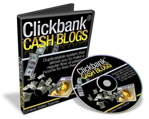 Clickbank review blog video series - profitable blog setup and monetization guide with PLR MRR resell rights