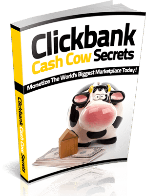 Clickbank Cash Cow Secrets digital guide with PLR MRR rights for affiliate marketing success