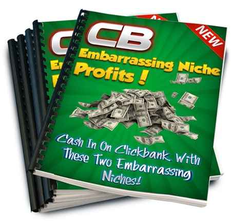 Clickbank Embarrassing Niche Profits PLR bundle for resellers and affiliates