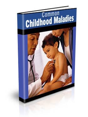 Childhood ailments guide digital product with PLR MRR resell rights
