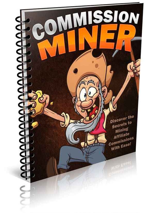 Digital PLR report Commission Miner for affiliate marketing resell rights