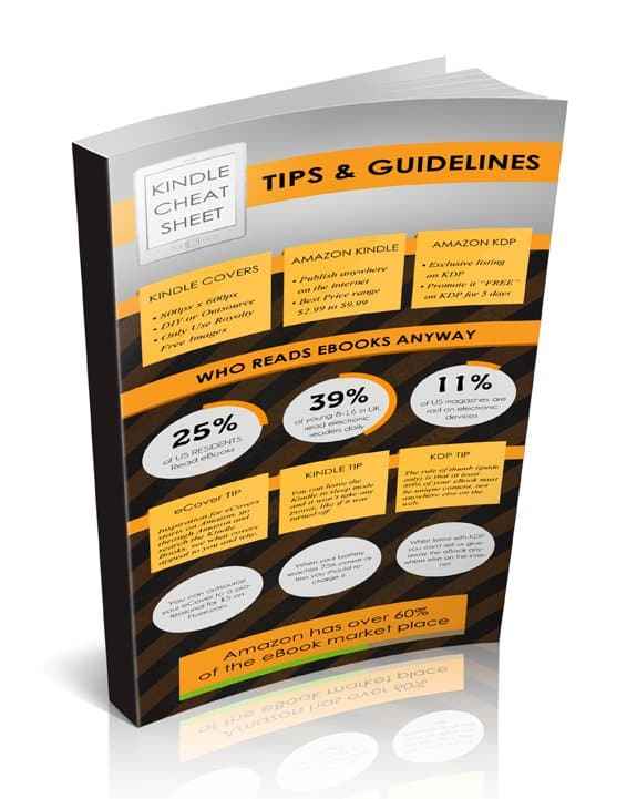 Complete Set of Kindle Cheat Sheets with PLR MRR rights for professional eBook publishing edge