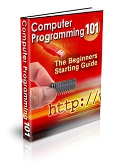 Computer Programming 101 eBook with PLR MRR resell rights - learn coding from scratch